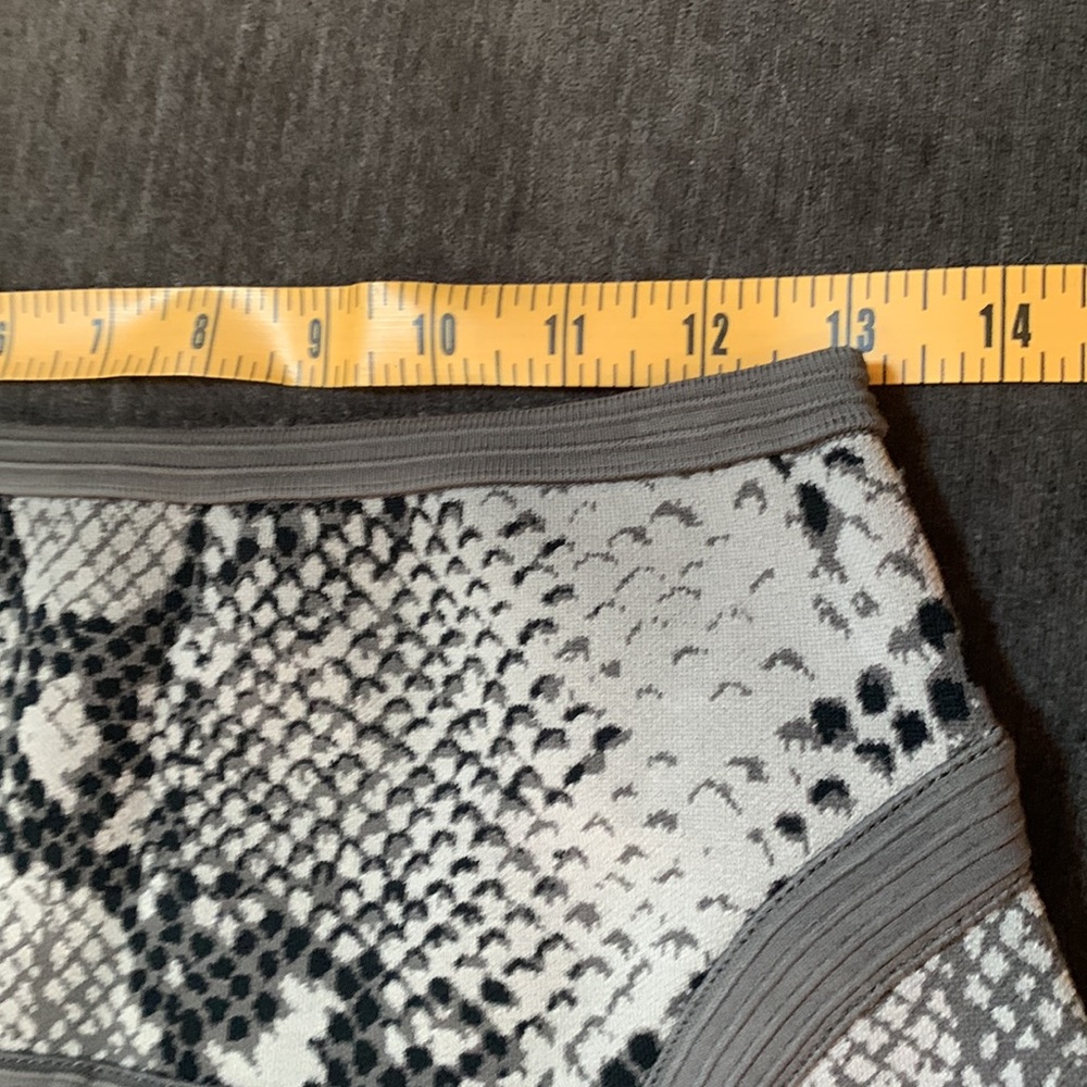 Dvf Diane Von Furstenburg Grey Python Snake Skirt… - image 4